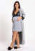 Imagem do Kit Camisola Gestante & Amamentação + Robe ComfyNight Detalhes em Renda | CRC1