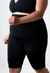 Bermuda Fitness Gestante Maternidade Conforto Plus Size Preto REF: BFGP1 - Loja de Roupas para Grávidas | secuida.mamãe 