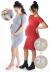 Kit 2 Vestidos Gestante e Pós Parto Amamentação REF: VGA4 + BAG + CL1 - comprar online