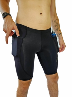 Bermuda básica de corrida - black full - r2lstore.com.br