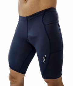 Bermuda básica de corrida - Toda marinho - comprar online