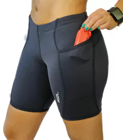 Shorts anticelulite - Black full - r2lstore.com.br
