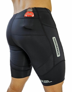 Bermuda endurance - Black full - loja online