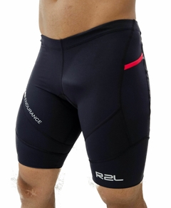 Bermuda Hard Endurance - preta com detalhe vermelha - r2lstore.com.br