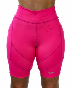 Bermuda cós alto anticelulite - New Rosa - loja online