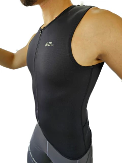 Regata de compressão R2L Hard Endurance preta - comprar online