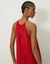 Vestido longo acetinado - comprar online
