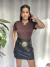 Blusa básica de Malha na internet