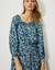 Vestido floral mar - comprar online