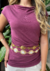 Blusa de malha com franzido - comprar online