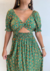 Vestido midi Florido - Desire