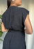 Vestido reto com cinto - Desire