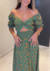Vestido midi Florido - comprar online