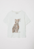 Blusa T-shirt onça paetê - loja online