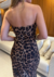 Vestido tule onça na internet
