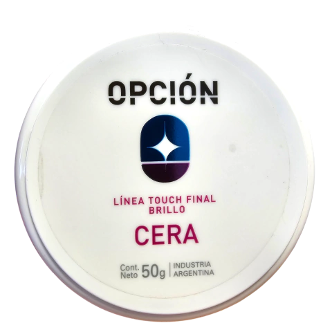 CERA DE BRILLO Y SUAVIDAD X 55 GRS. OPCION