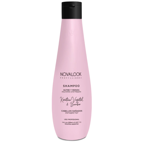 SHAMPOO CON KERATINA & BAMBOO CABELLO - NOVALOOK - comprar online