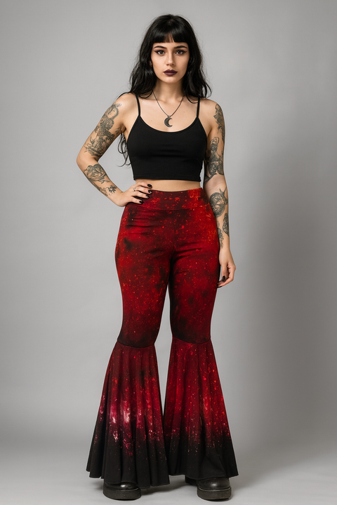 Calça Maxi Flare Fire Galaxy - comprar online