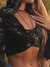 Blusa Cropped Witch Dark Venom na internet