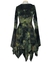 Vestido Pontas Witch Dark Venom