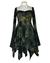Vestido Pontas Witch Dark Venom - Luna Íris