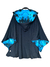 Kimono Blue Galaxy (dupla face) - Luna Íris