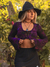 Blusa Cropped Magenta Galaxy