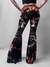 Calça Flare Burning na internet