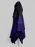 Vestido Pontas Élfico Fogo Violeta na internet