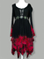 Vestido Pontas Élfico Cosmic Fire na internet