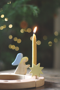 Velas de cera de abeja