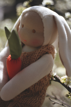 Conejo de plush.