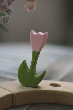 Flores de madera - Amanda juguetes para imaginar