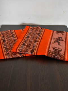 Camino de Aguayo Inca Corto (naranja fuerte) - norteña.deco