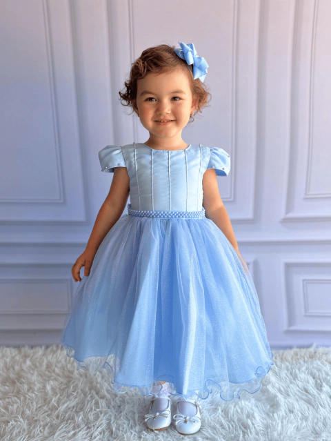 2558 Vestido de Festa Infantil Luxo - Um Conto de Fadas para Sua Princesa! - Várias Cores