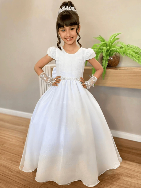 2442 Vestido Infantil Festa Longo Princesa Várias Cores – 4 ao 16 - comprar online