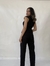 Blusa Preta Babados - Timeless Brechó