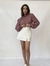 Blusa Manga Longa Rosa Queimado - Shein - comprar online