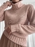 Tricot rosa queimado gola alta - comprar online