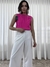 Cropped Tricot Pink - comprar online