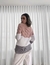 Blusa de inverno tricot tricolor detalhamento em relevo escama - comprar online