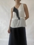 Regata Branca Detalhe Preto - ZARA - Timeless Brechó