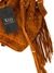 Bolsa franjas couro caramelo - comprar online
