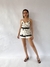 Conjunto shorts blusa estampado