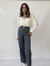 Blusa Manga Longa Tricot Off White - comprar online