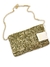 Bolsa Tressê com alsa em metal gold - Timeless Brechó