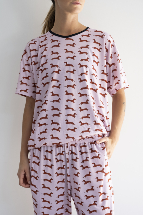 Conjunto Salchipijama rosa - comprar online