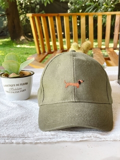 Gorra Verde Salchi Marron en internet