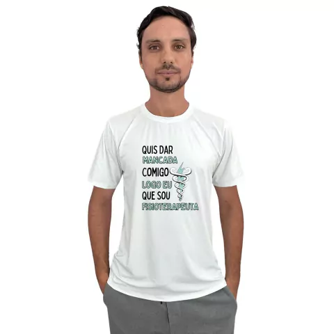 Tech Camiseta Unissex Fisioterapia Logo eu (F13)