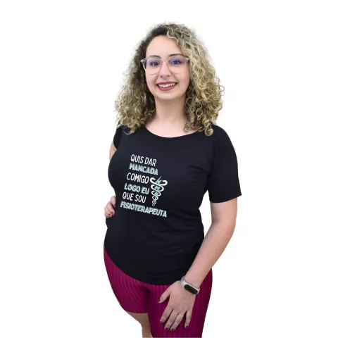 Tech T-shirt Feminina Fisioterapia Logo eu (F13)